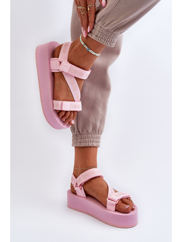 BIG STAR SHOES Damen Sandaletten Big Star Rosa