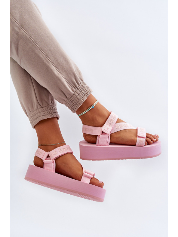 BIG STAR SHOES Damen Sandaletten Big Star Rosa