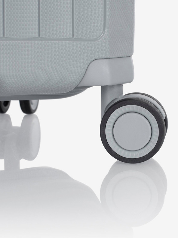 Heys Set of Three Grey Travel Suitcases Heys Airlite S,M,L