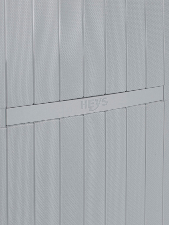 Heys Set of Three Grey Travel Suitcases Heys Airlite S,M,L