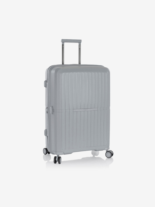 Heys Set of Three Grey Travel Suitcases Heys Airlite S,M,L