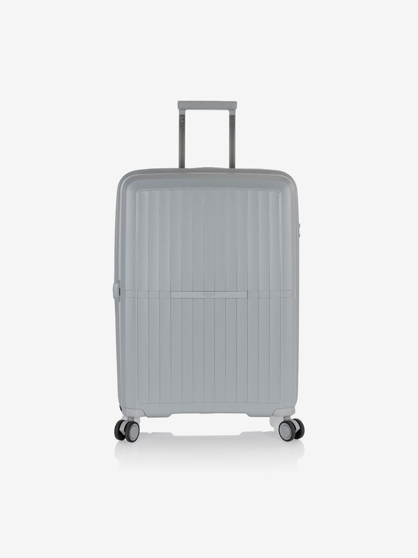 Heys Set of Three Grey Travel Suitcases Heys Airlite S,M,L