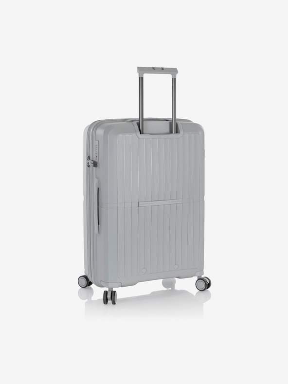 Heys Set of Three Grey Travel Suitcases Heys Airlite S,M,L