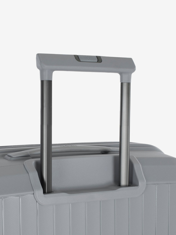 Heys Set of Three Grey Travel Suitcases Heys Airlite S,M,L