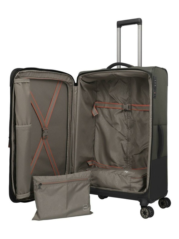 Travelite Travel Suitcase Travelite Crosslite 5.0 L Dark Olive