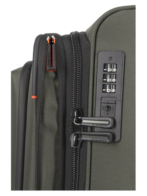 Travelite Travel Suitcase Travelite Crosslite 5.0 L Dark Olive