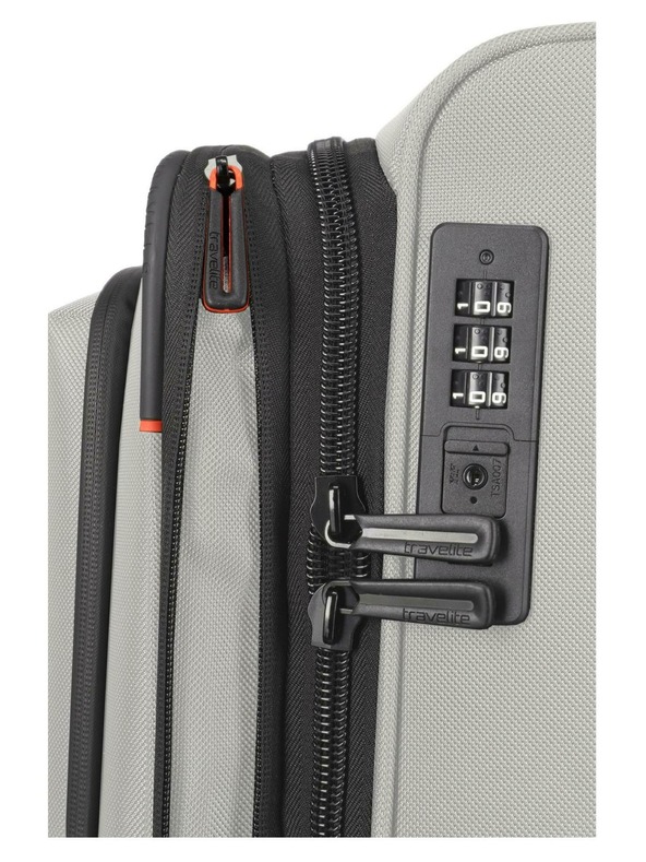 Travelite Travel Suitcase Travelite Crosslite 5.0 L White Sand
