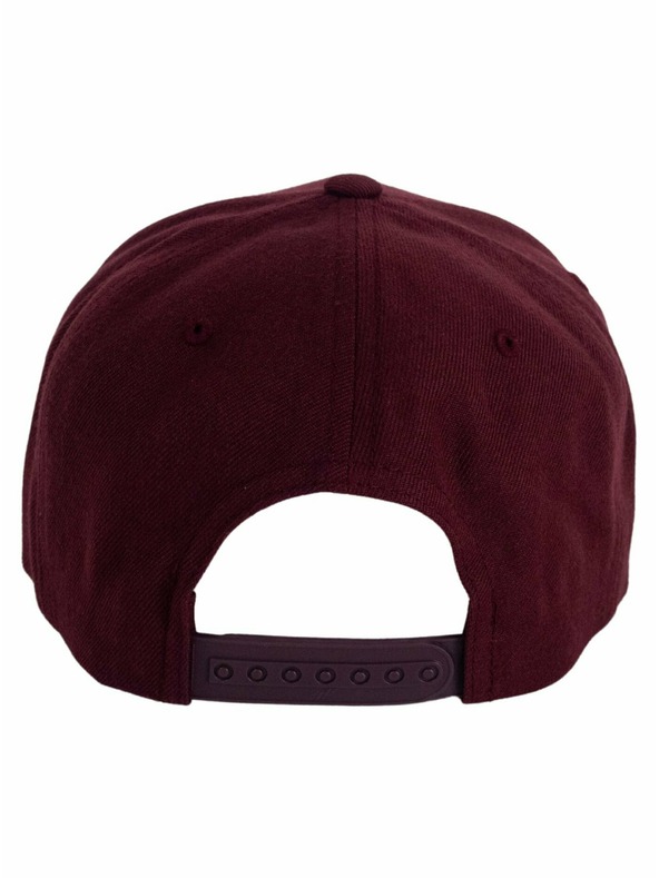 Meatfly Meatfly Baseball Cap Hornet Snapback Black Round/Maroon | Black | Size