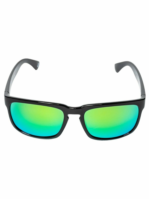 Meatfly Meatfly polarisierte Sonnenbrille Gammy Black Glossy/Green | Schwarz | Größe