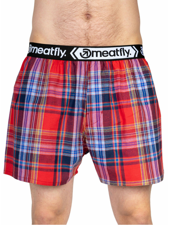 Meatfly Meatfly Herren-Boxershorts Gigi Pink / Green | Rosa | Größe