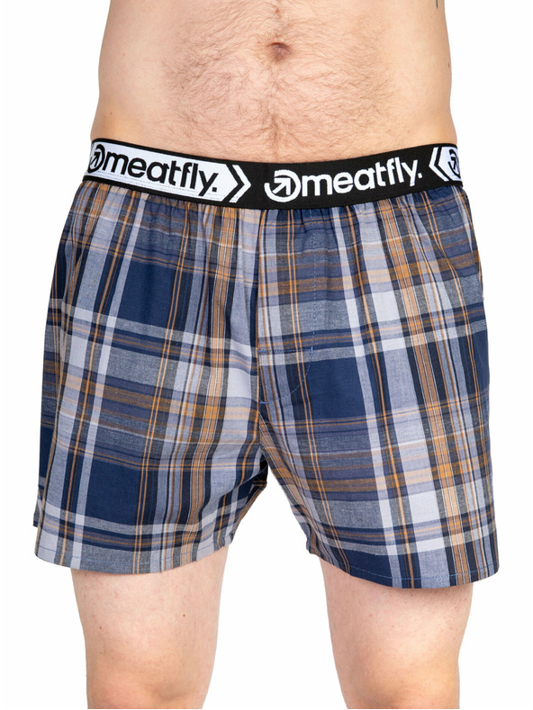 Meatfly Meatfly Herren-Boxershorts Gigi Yellow / Brown | Gelb | Größe