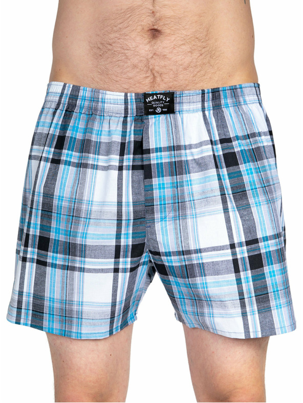 Meatfly Meatfly Herren-Boxershorts Doug Green / Black