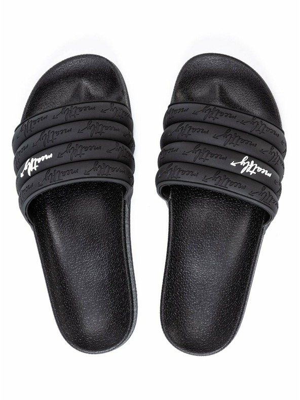 Meatfly Meatfly Damen Hausschuhe Hudson Black Stripes schwarz