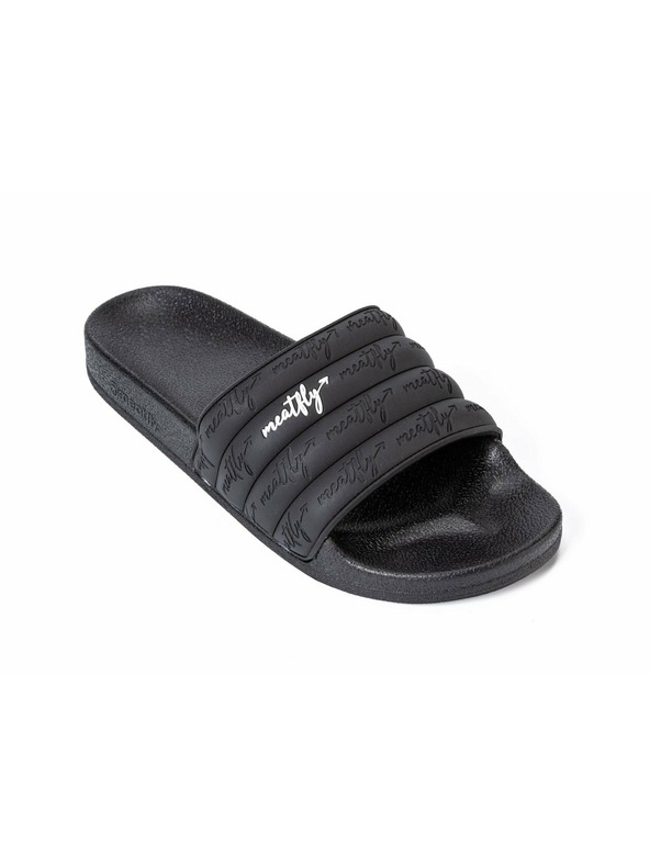 Meatfly Meatfly Damen Hausschuhe Hudson Black Stripes schwarz