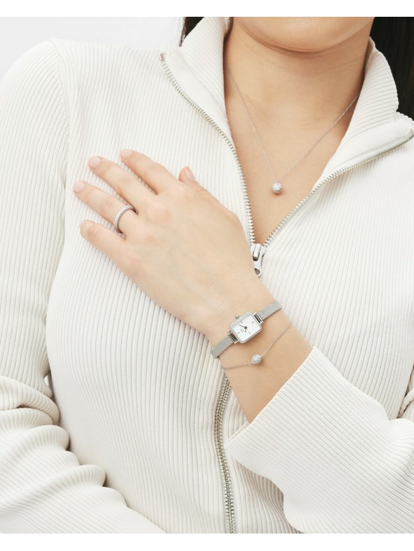 Daniel Wellington Stainless Steel Necklace Daniel Wellington Pavé DW00400655