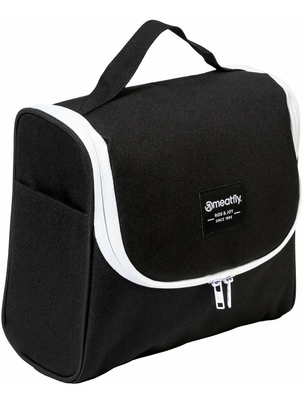 Meatfly Meatfly Toiletry Bag Specter Black | Black | Volume 6 L