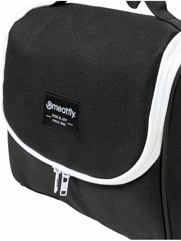 Meatfly Meatfly Toiletry Bag Specter Black | Black | Volume 6 L
