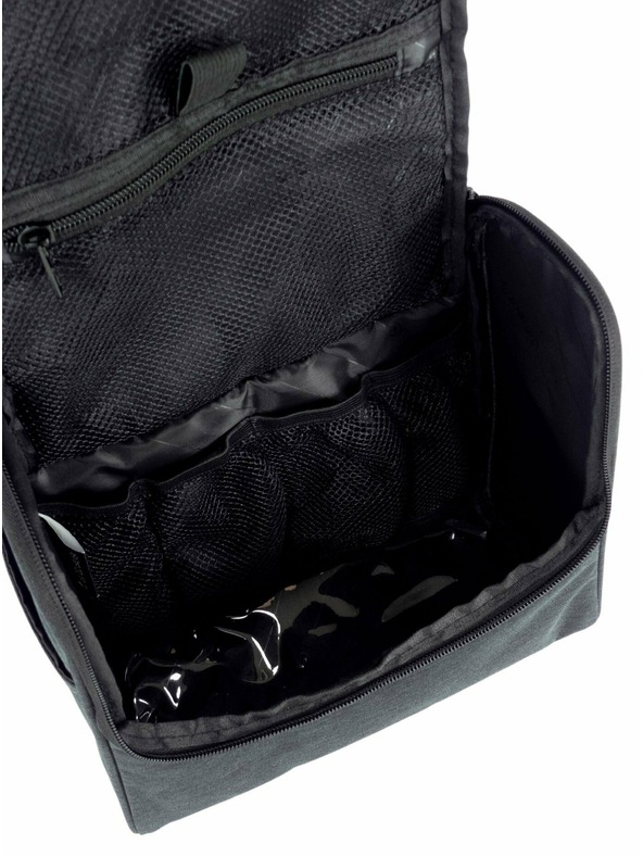 Meatfly Meatfly Toiletry Bag Specter Charcoal Heather