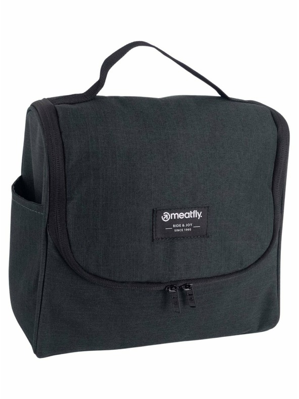 Meatfly Meatfly Toiletry Bag Specter Charcoal Heather