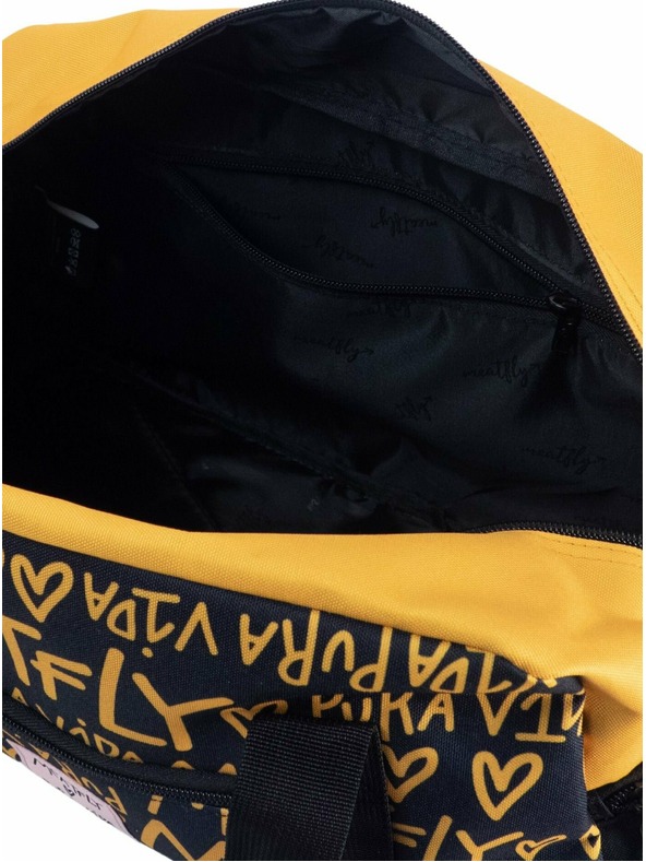 Meatfly Meatfly Travel Bag X Pura Vida Mavis Yellow/Black | Yellow | Volume 26 L