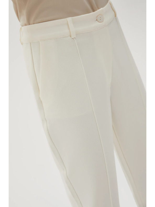 Moodo Damen Hose Weiß Moodo