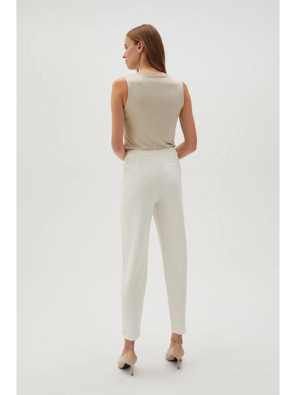 Moodo Damen Hose Weiß Moodo