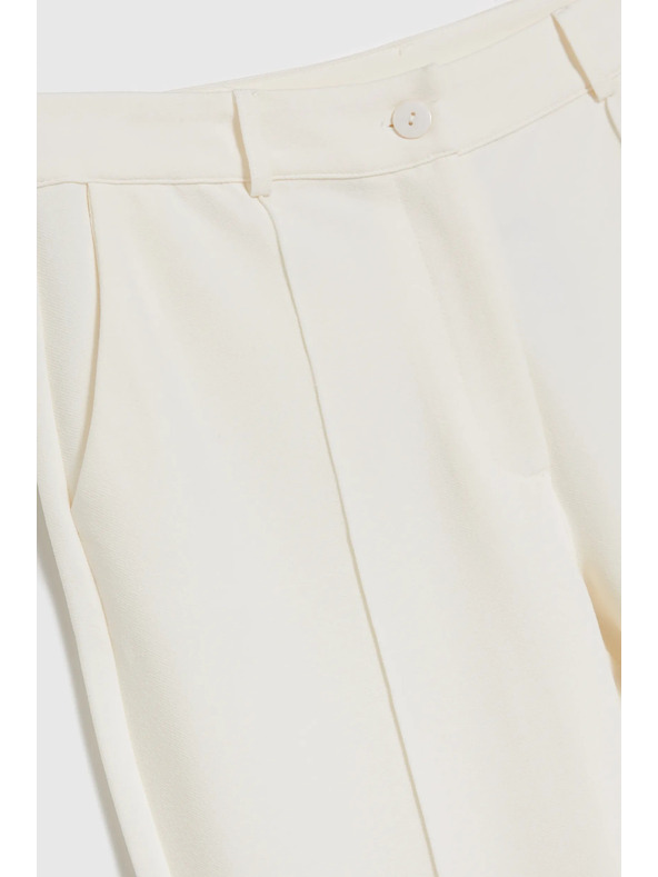 Moodo Damen Hose Weiß Moodo