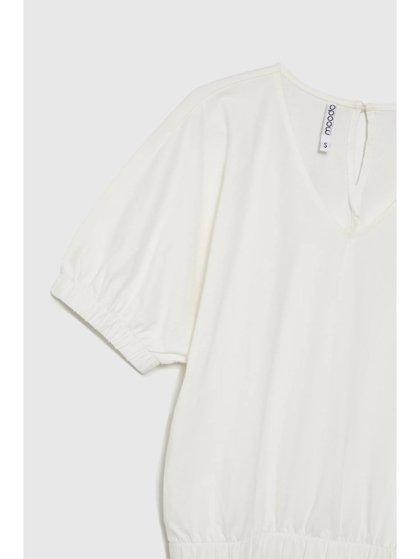 Moodo Damen T-Shirt Weiß Moodo