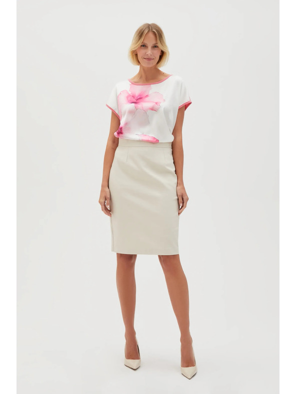 Moodo Damen Rock beige Moodo