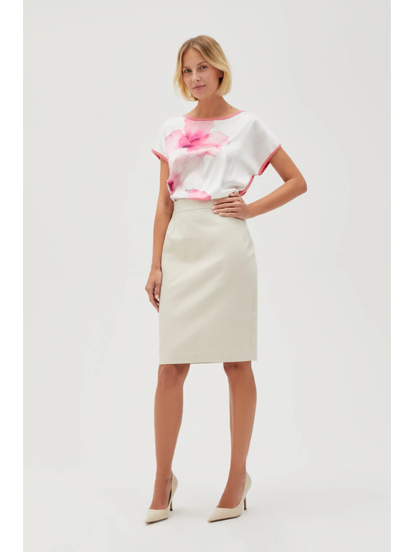 Moodo Damen Rock beige Moodo