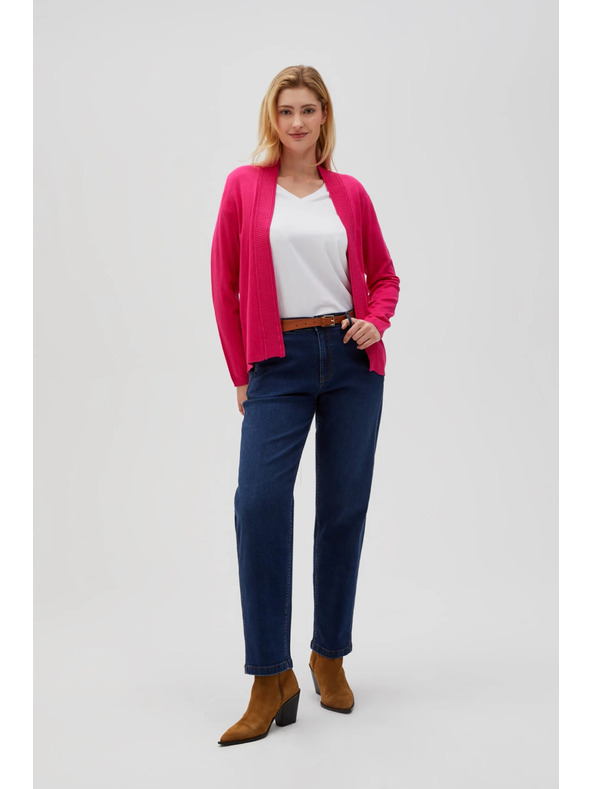 Moodo Damen Pullover rosa Moodo
