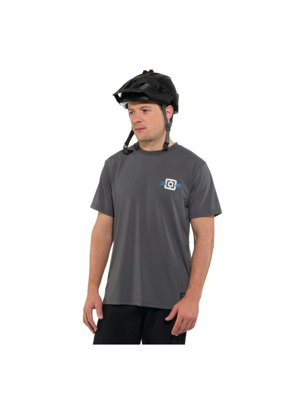 Horsefeathers Bike T-Shirt Fury grey HORSEFEATHERS