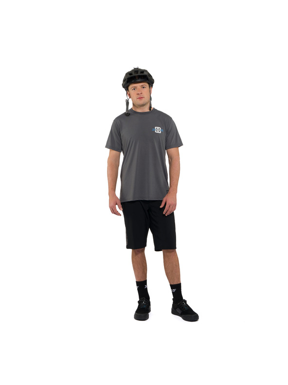 Horsefeathers Bike T-Shirt Fury grey HORSEFEATHERS