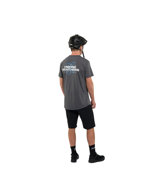 Horsefeathers Bike T-Shirt Fury grey HORSEFEATHERS