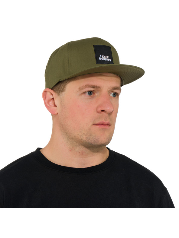 Horsefeathers Basecap Braden olive HORSEFEATHERS