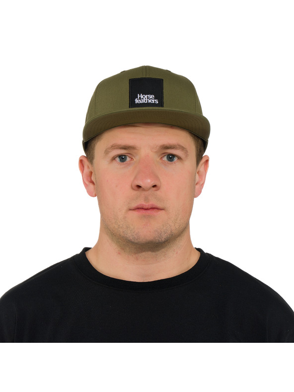 Horsefeathers Basecap Braden olive HORSEFEATHERS