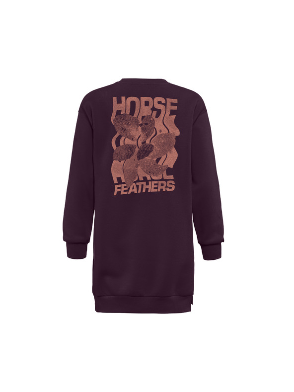 Horsefeathers Hoodie Qiana wine HORSEFEATHERS