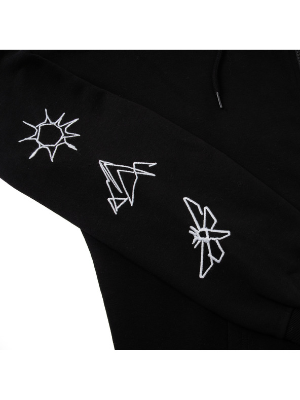 Horsefeathers Schwarzer Damen-Hoodie Sima HORSEFEATHERS