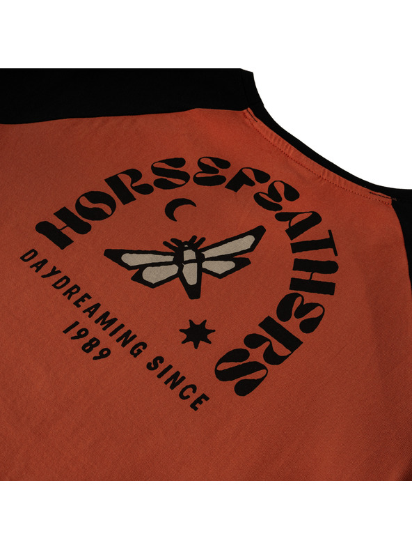 Horsefeathers Ziegelrotes Damen-T-Shirt HORSEFEATHERS