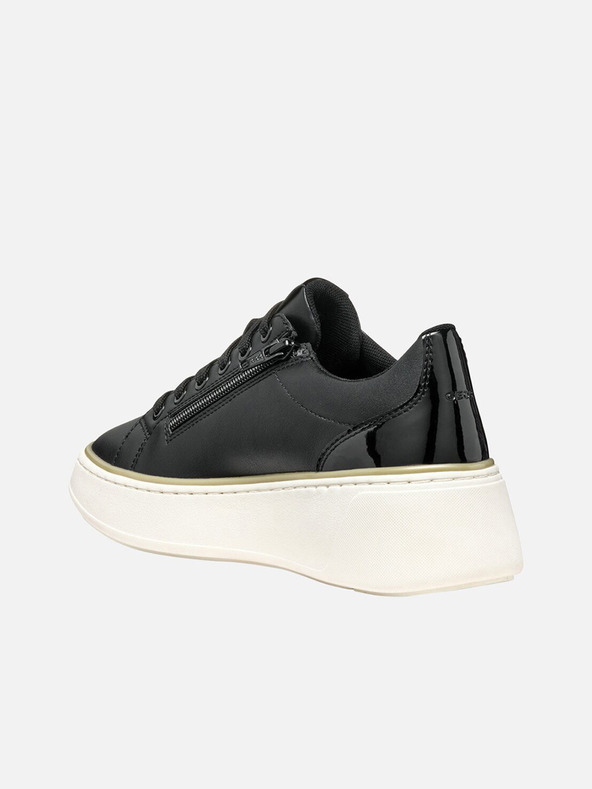 Geox Schwarze Geox Sunnetty Damen-Sneakers