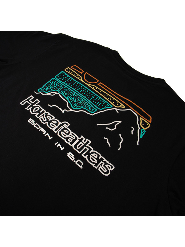 Horsefeathers Diary T-Shirt Schwarz HORSEFEATHERS