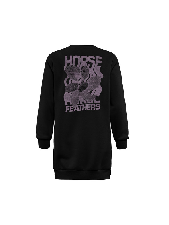 Horsefeathers Qiana Sweatshirt schwarz HORSEFEATHERS