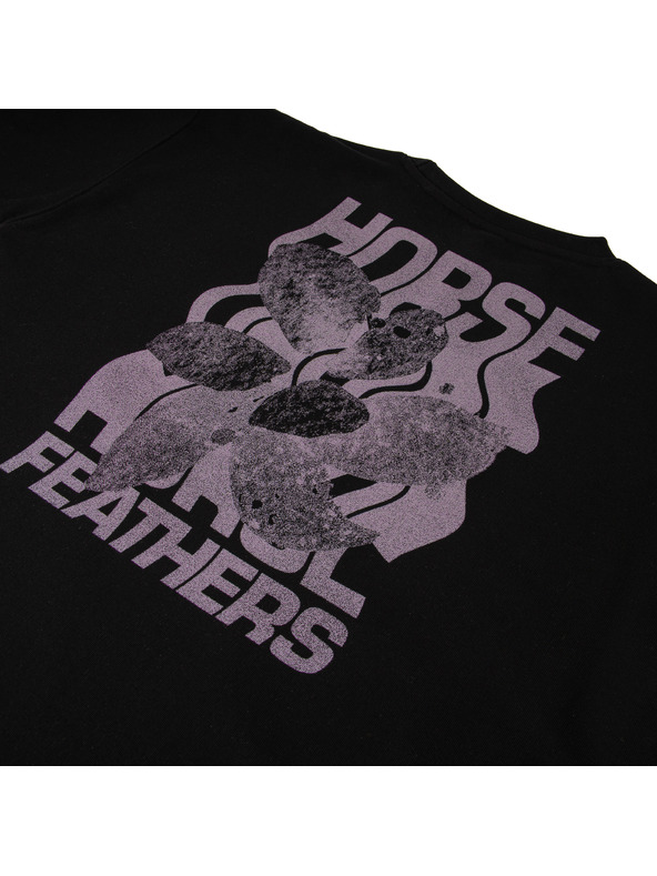 Horsefeathers Qiana Sweatshirt schwarz HORSEFEATHERS