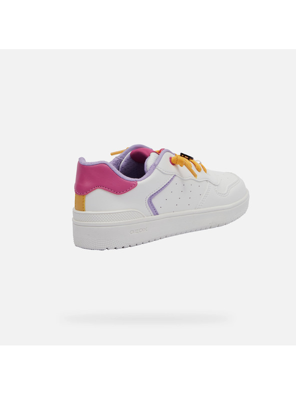 Geox Weiße Mädchen Turnschuhe Geox Washiba