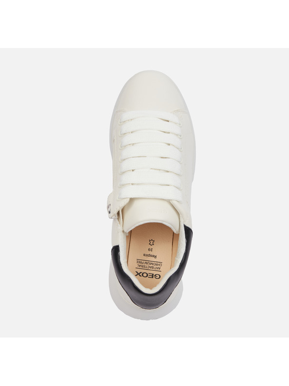 Geox Weiße Geox Puffypop Turnschuhe für Mädchen