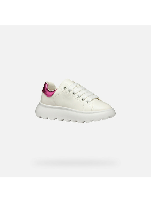 Geox Weiße Geox Puffypop Turnschuhe für Mädchen