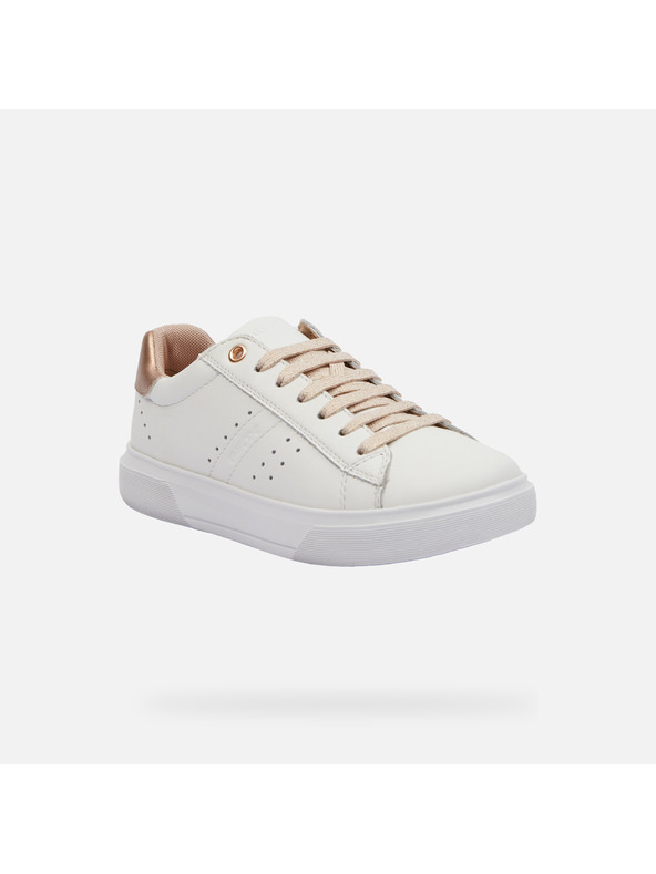 Geox Weiße Geox Nettuno Sneakers für Mädchen
