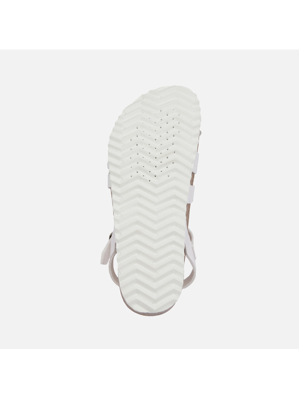 Geox White Geox Adriel Girls Sandals