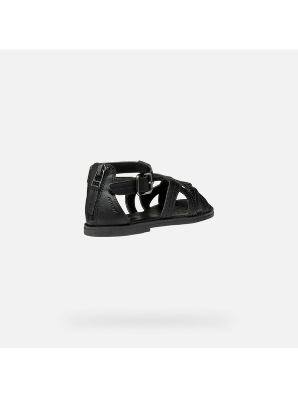 Geox Schwarze Mädchen Sandalen Geox Karly