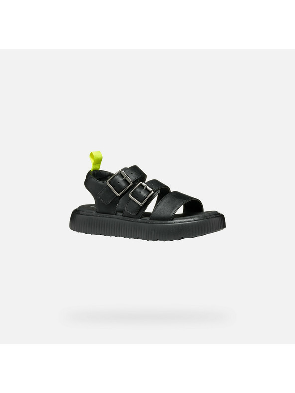 Geox Black Geox Kodette Girls Sandals